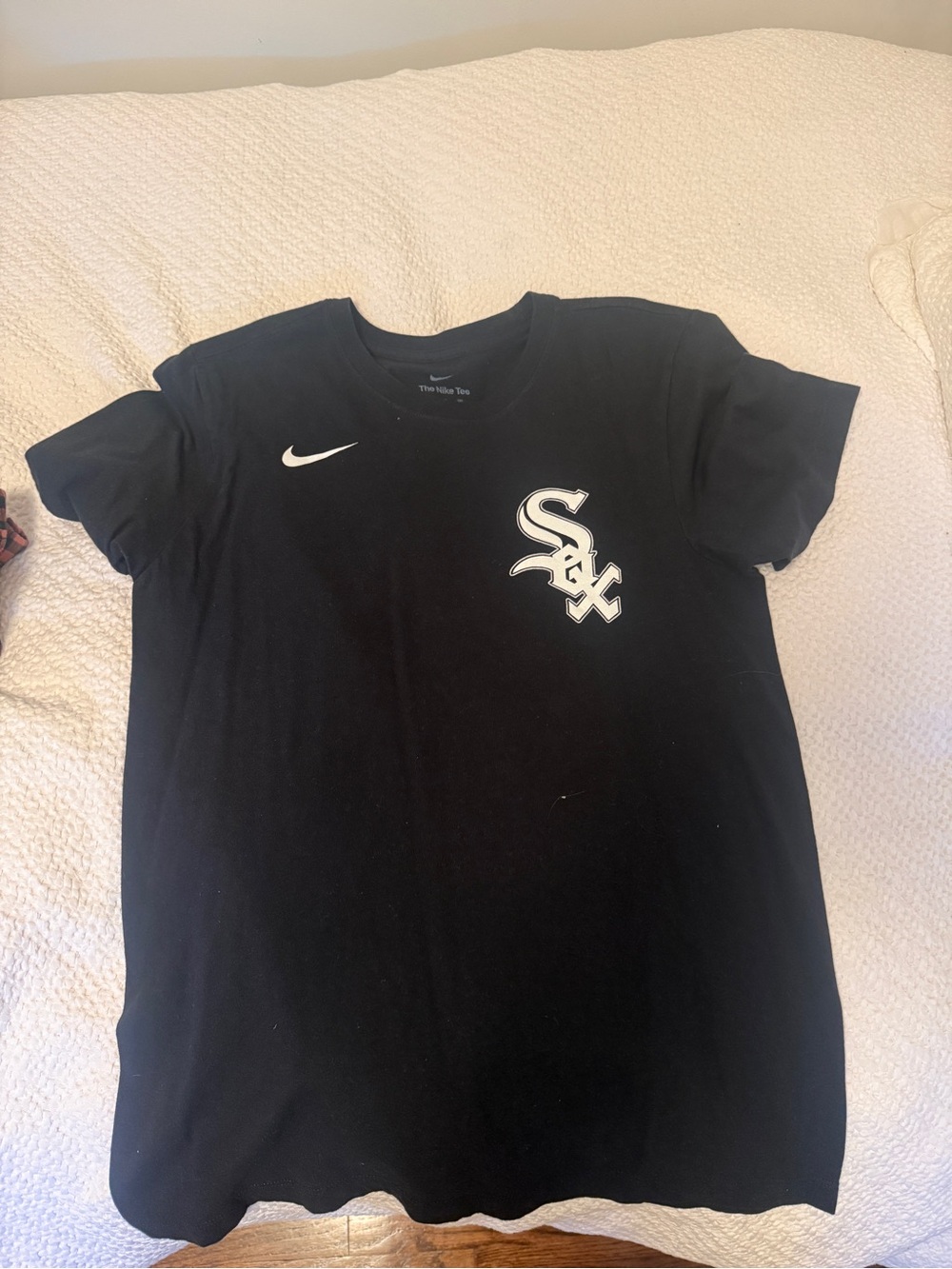 Nike Black Tee with White Sox Chest Logo